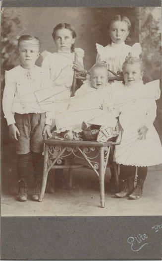 Portrait of Five Gililland Children