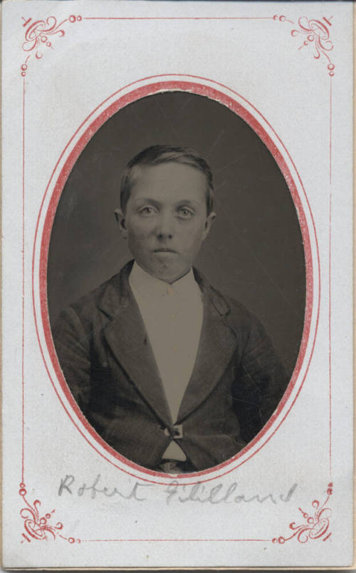 Portrait of Robert Gililland as a Boy