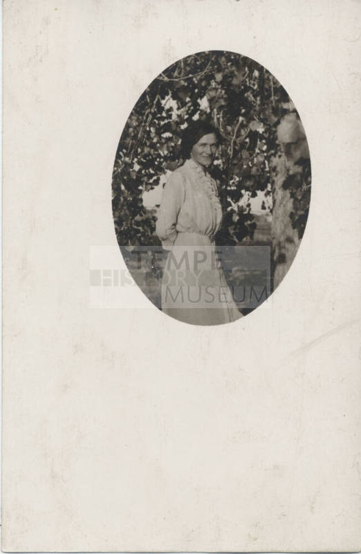 Estelle Craig in Front of Tree