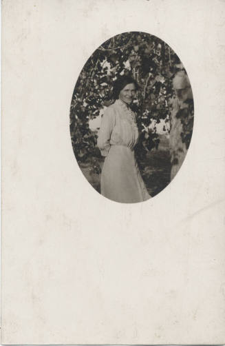 Estelle Craig in Front of Tree