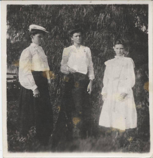Estelle Craig with Two Friends