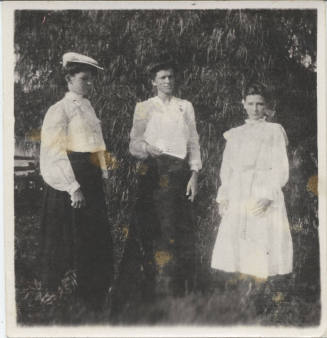 Estelle Craig with Two Friends