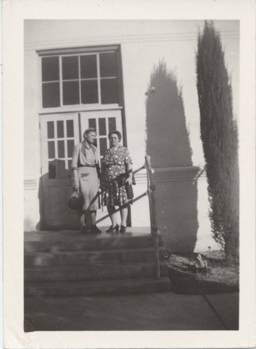 Estelle Craig Hackett and Friend