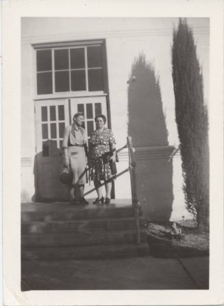 Estelle Craig Hackett and Friend