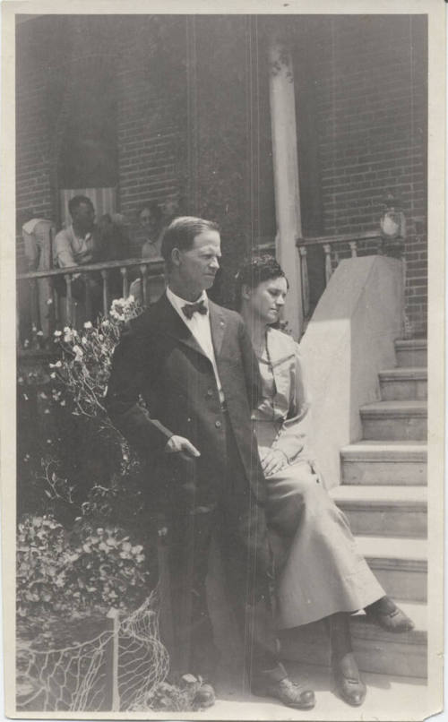 Photograph of Estelle and Roy Hackett