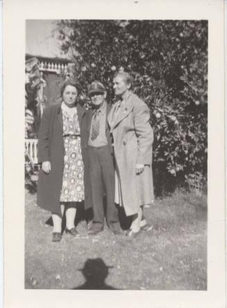 Roy and Estelle Hackett with Friend