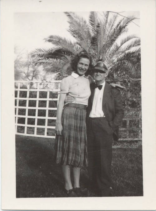 Roy Hackett with Julia Patterson Enders