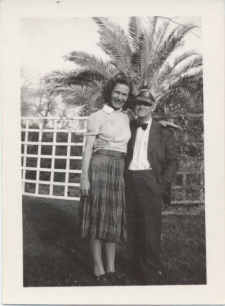 Roy Hackett with Julia Patterson Enders