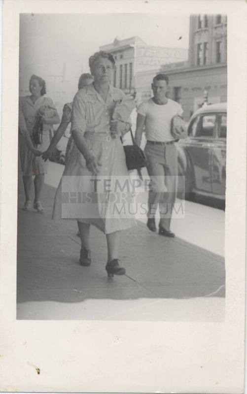 Photograph of Estelle Hackett Walking