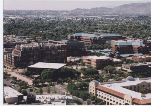 View from Tempe Butte: looking south