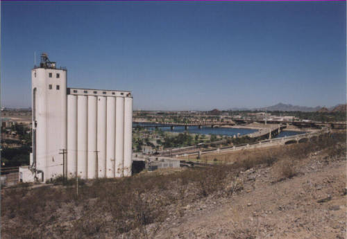 View from Tempe Butte: Hayden Mill