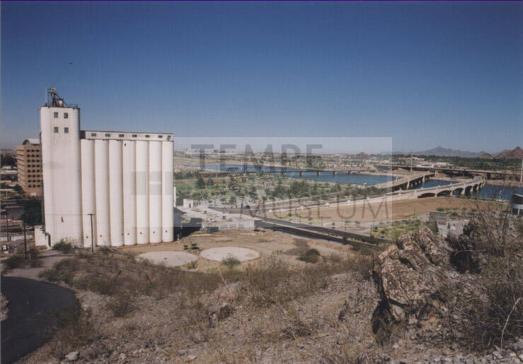View from Tempe Butte: Hayden Mill