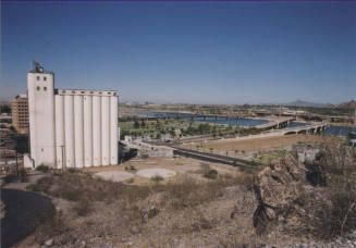 View from Tempe Butte: Hayden Mill