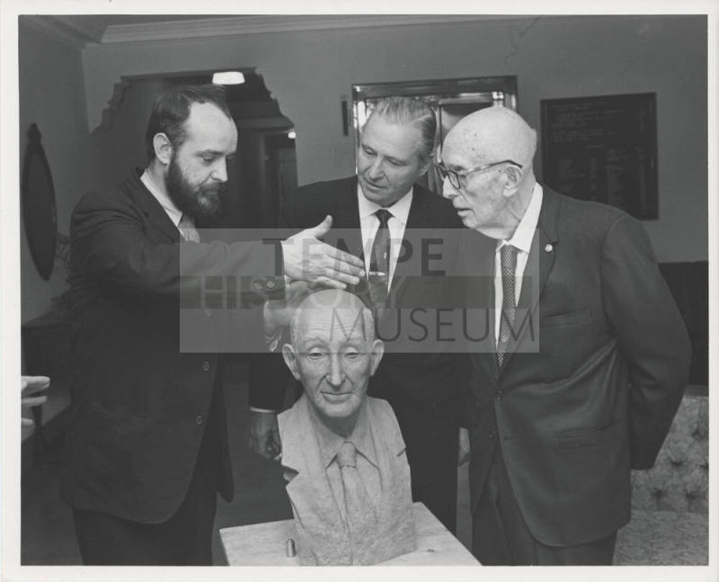 Miles Ralph, Floyd Dominy, and Carl Hayden