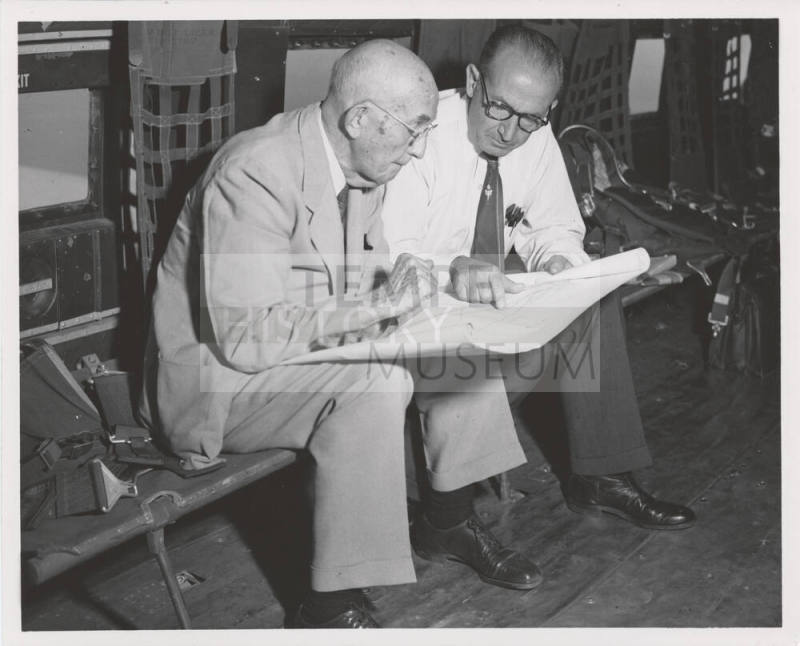 Carl Hayden at Glen Canyon Dam Site