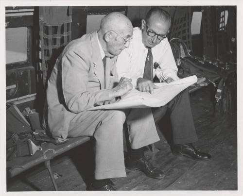Carl Hayden at Glen Canyon Dam Site