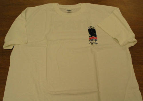 White t-shirt size XXL, Tempe Music Festival