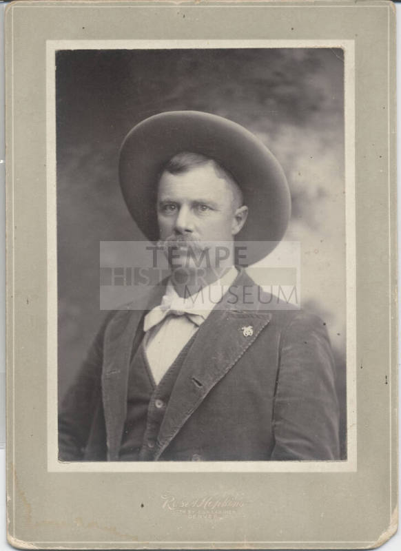 Portrait of J. A. Hicks