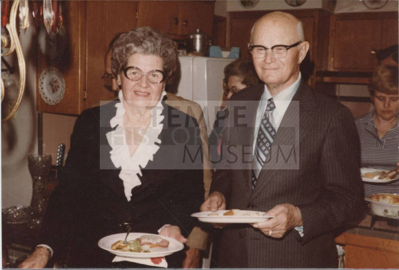 Photograph of Howard and Mildred Huey