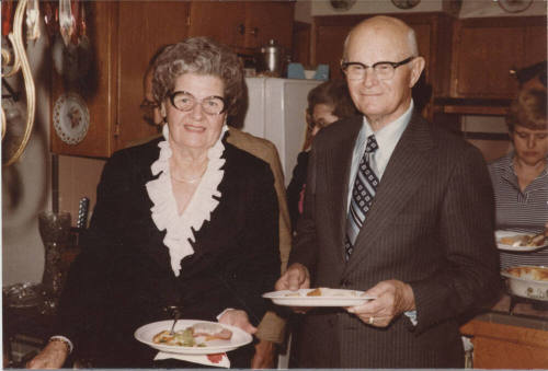 Photograph of Howard and Mildred Huey