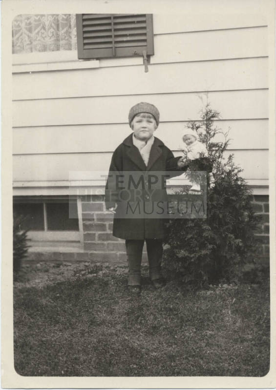 Photograph of Ruth Orcutt Hues Son
