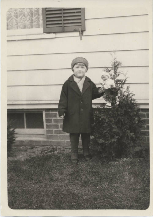 Photograph of Ruth Orcutt Hues Son
