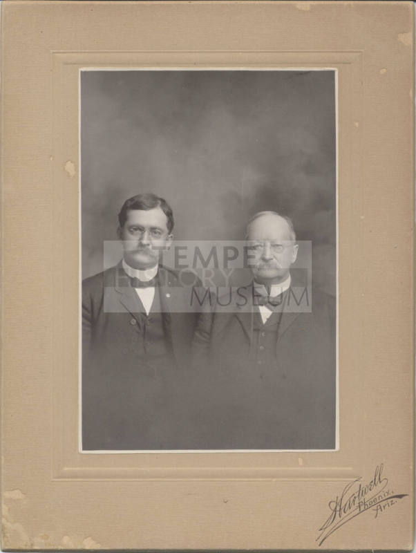 Doctor C.H. Jones and Doctor L. Mitchell