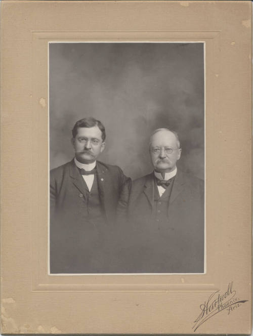 Doctor C.H. Jones and Doctor L. Mitchell