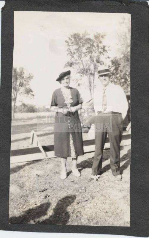 Mr. M.E. Jones and Wife Mrs. Alice Jones