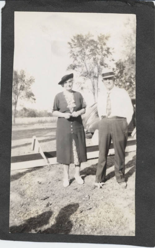 Mr. M.E. Jones and Wife Mrs. Alice Jones