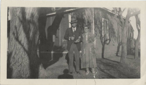 Photograph of Mr. and Mrs. Frank Larsen