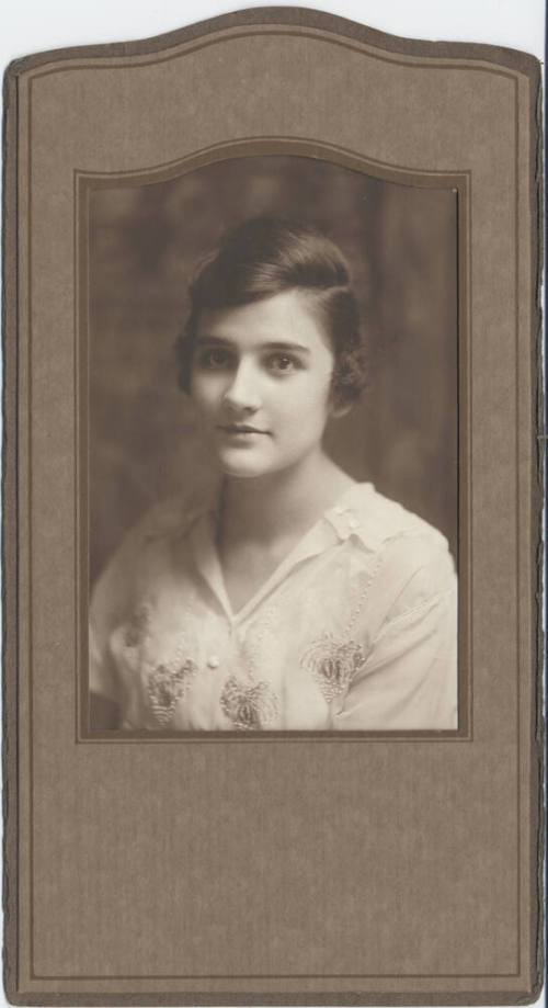 Portrait of Velma Dines Martin