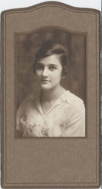 Portrait of Velma Dines Martin