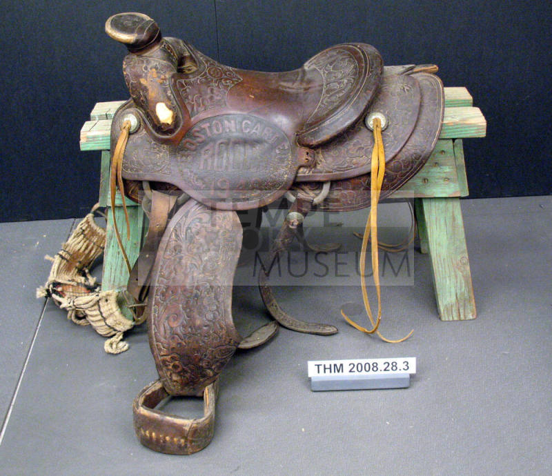 Boston Gardens 1948 Rodeo Saddle