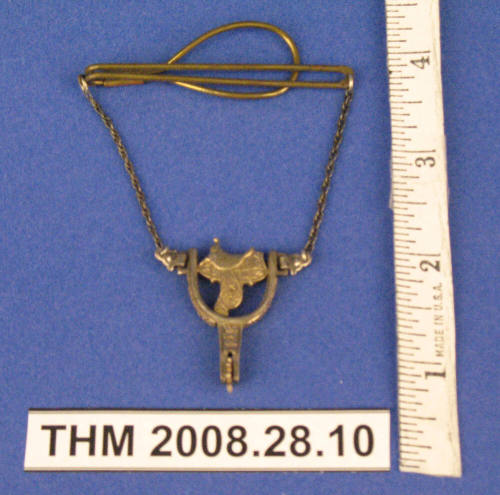 Saddle and Spur Tie Clip