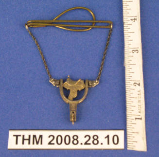 Saddle and Spur Tie Clip