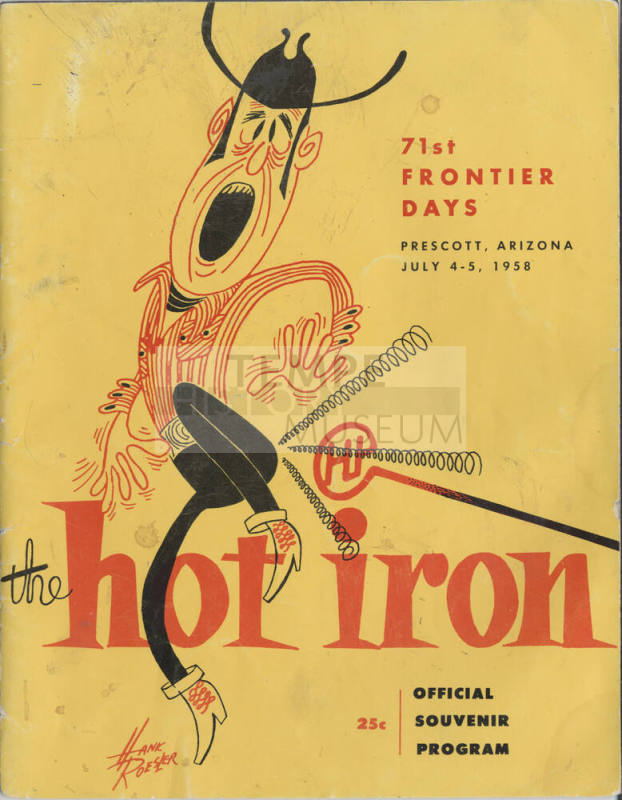 Prescott Frontier Days (1959) Souvenir Program