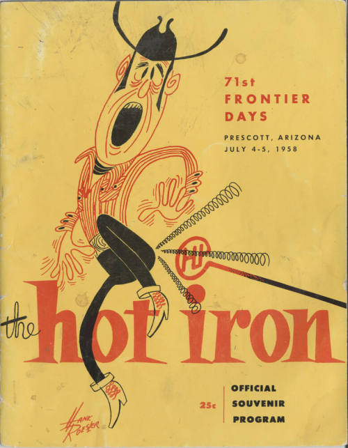 Prescott Frontier Days (1959) Souvenir Program