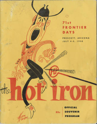 Prescott Frontier Days (1959) Souvenir Program