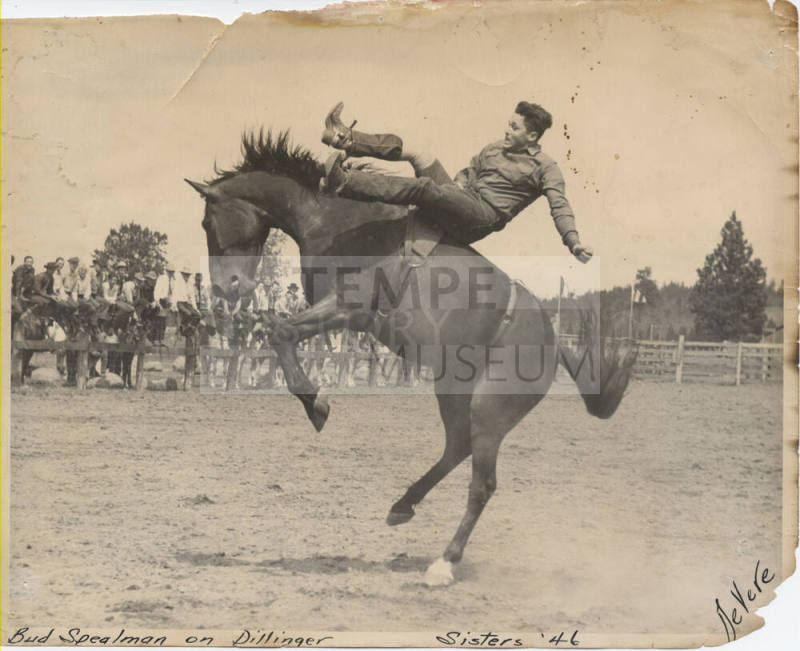 Bud Spealman on Dillinger, at Sisters