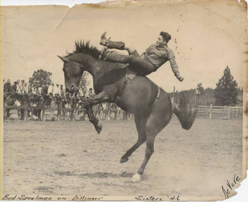 Bud Spealman on Dillinger, at Sisters