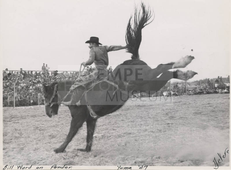 Bill Ward on Powder at Yuma