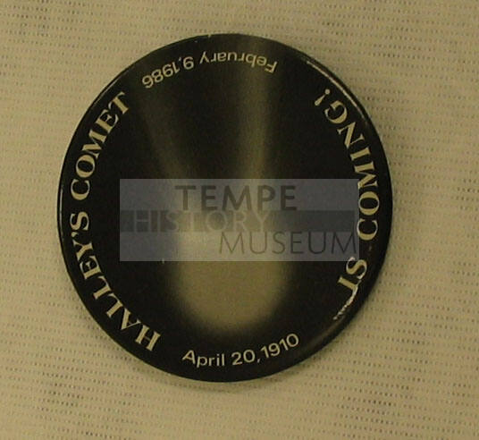 Button, Halley's Comet is coming, ASU 1985-86