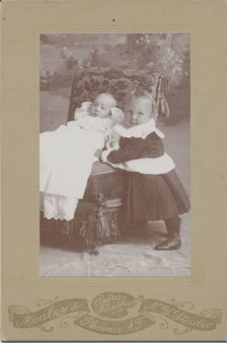 Portrait of John and Vyvyan Moeur