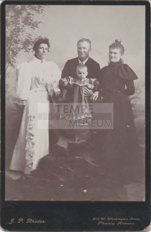 Group Portrait of the Mullen's Family