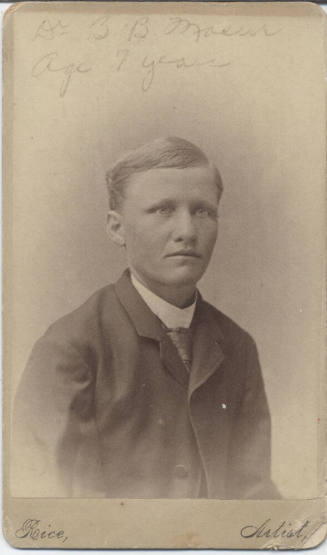 Portrait of B.B. Moeur