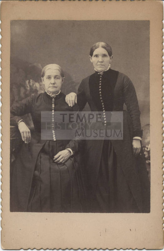 Portrait of Mrs. Rowe and Her Sister