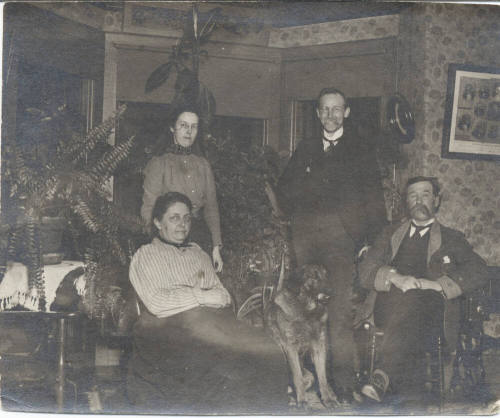 Photograph of Will and Mabel Riley and Group