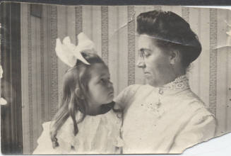 Photograph of Mable Riley and Her Child