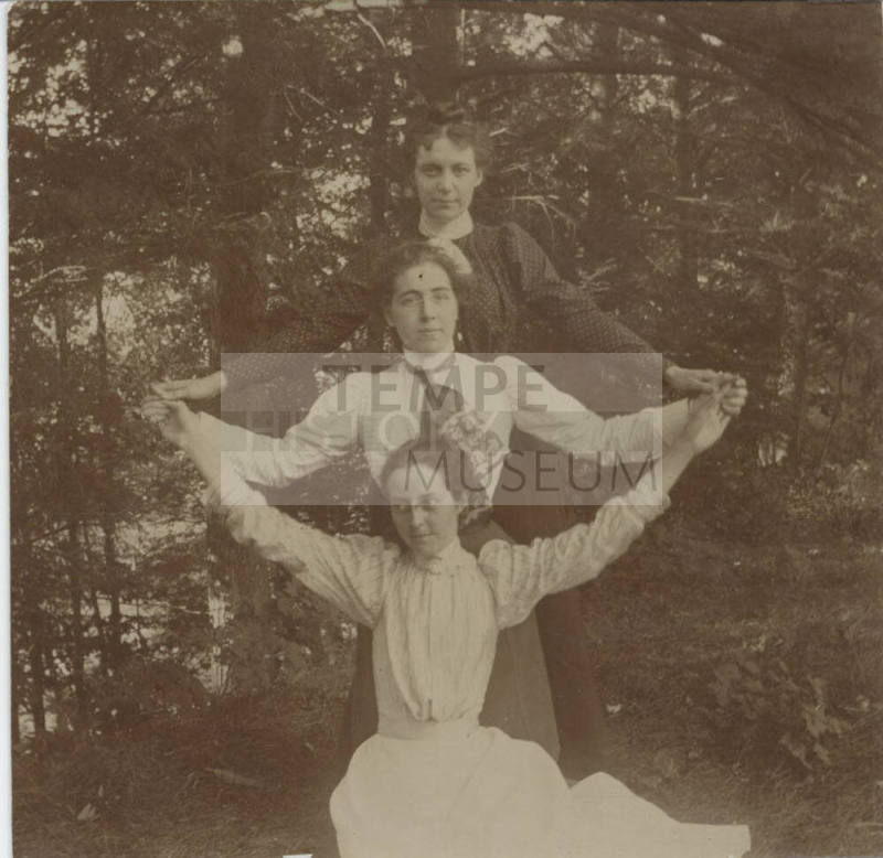 Photograph of Charlotte Riley and Friends